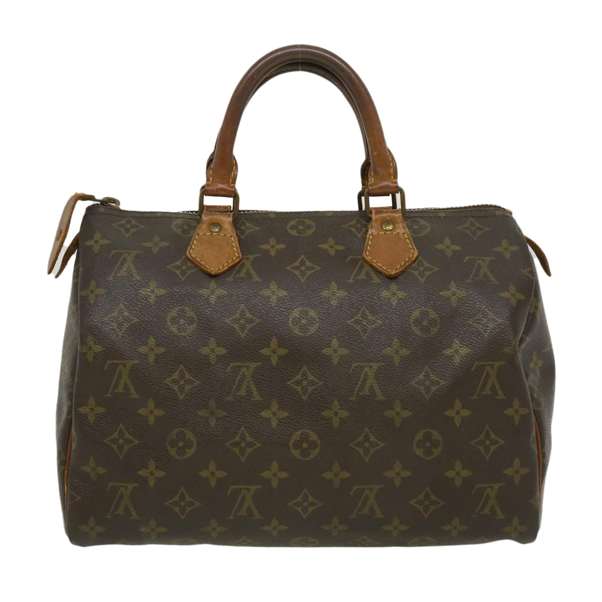 LOUIS VUITTON Monogram Speedy 30 Hand Bag M92642 LV pt2092