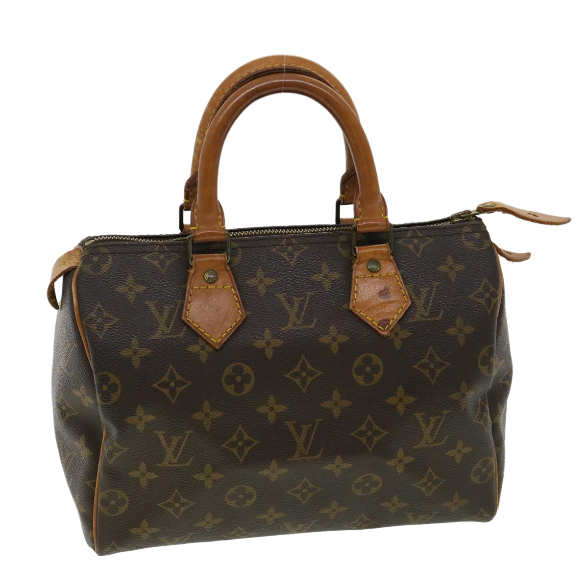 LOUIS VUITTON Monogram Speedy 25 Hand Bag M41528 LV pt5116