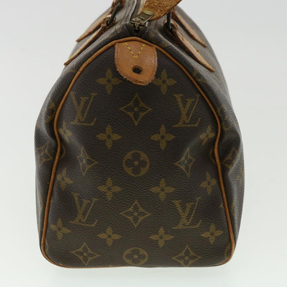 LOUIS VUITTON Monogram Speedy 25 Hand Bag M41528 LV pt5116