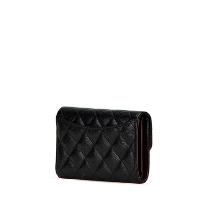 Chanel Matelassé Caviar Skin Wallet
