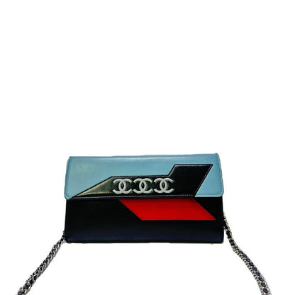 Chanel Multicolor Leather Wallet On Chain Woc