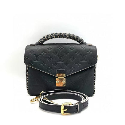Louis Vuitton Métis Pochette Black Monogram Leather Bag