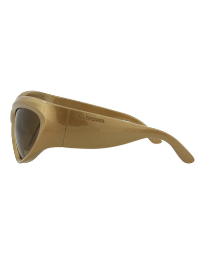Balenciaga Shield-Frame Bio Injection Sunglasses Unisex-Adult BB0228S-30013403-004