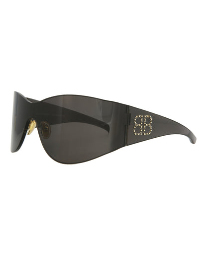 Balenciaga Cat Eye-Frame Nylon Sunglasses Womens BB0122S-30009742-004