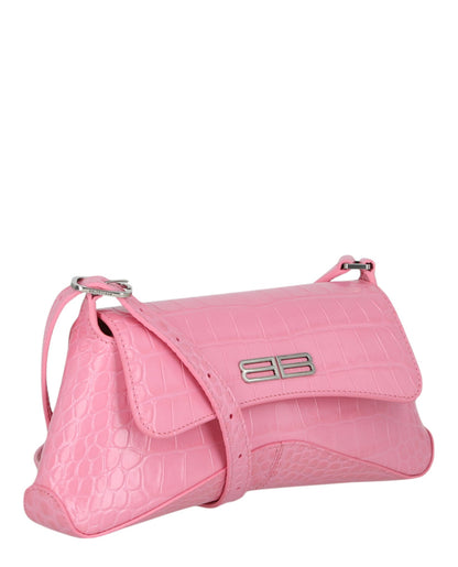 Balenciaga Embossed Croc Shoulder Bag Womens 6956452-108Y-5812