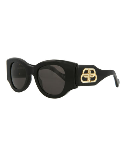 Balenciaga Round-Frame Acetate Sunglasses Womens BB0070S-30008288-006