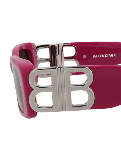 Balenciaga Square-Frame Recycled Acetate Sunglasses Womens BB0096S-30008871-016