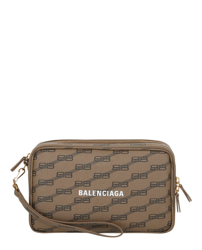 Balenciaga Signature BB Monogram Pouch