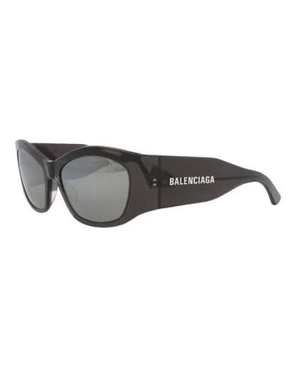 Balenciaga Square-Frame Recycled Acetate Sunglasses Womens BB0329S-30014894-003