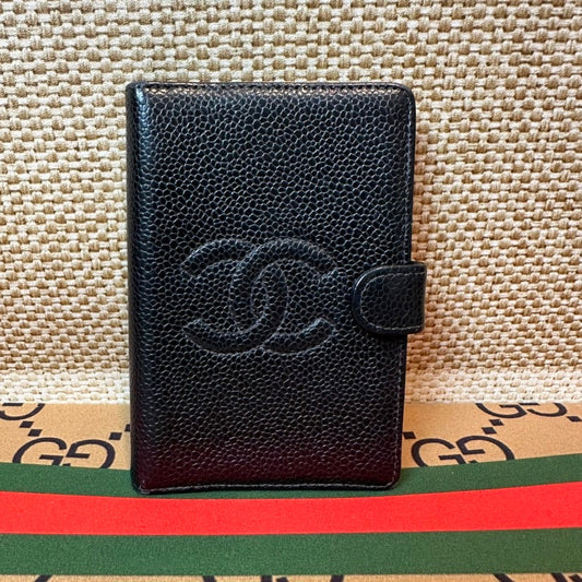 Chanel Classic Black Leather Wallet