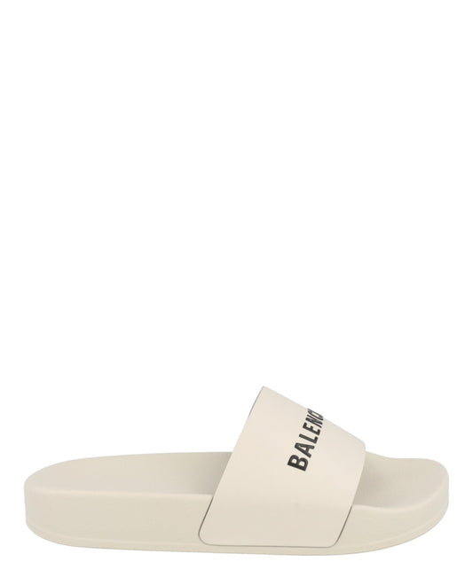 Balenciaga Logo Pool Slides （Kids）