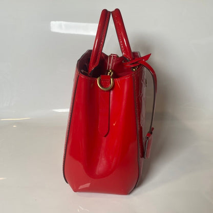 Lv patent leather bag