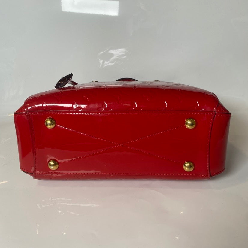 Lv patent leather bag