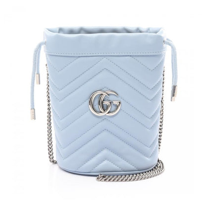 Gucci GG Marmont Mini Bucket Bag Chain Shoulder Bag 880611
