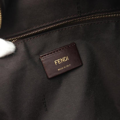 Fendi Fendi Fila Zucca Backpack Rucksack Coated Canvas Leather Brown Multicolor 879929