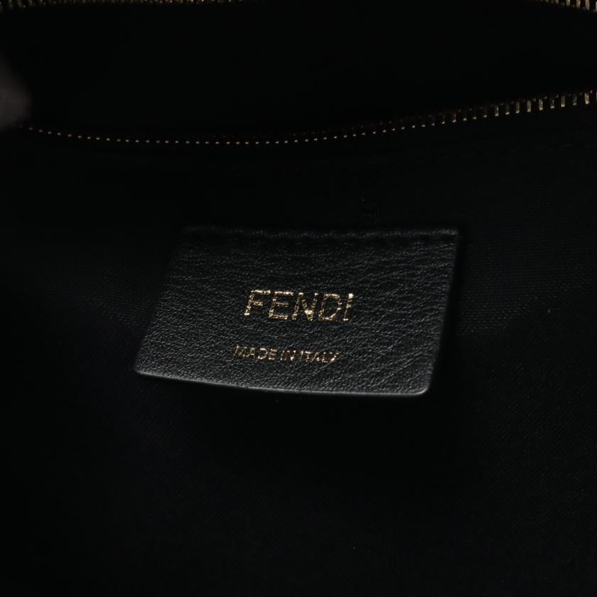 Fendi Zucca Backpack Mini Rucksack Coated Canvas Leather Brown Dark Brown Black 879604