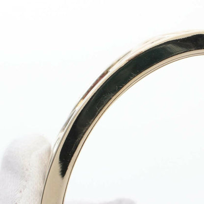 Chanel Coco Mark Bangle Gold with Pink Purple Black Fabric Bracelet - One Size