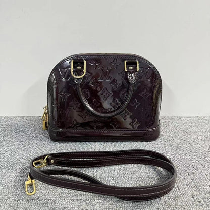 Louis Vuitton Alma BB Patent Leather Bag Cherry Mini HandBag