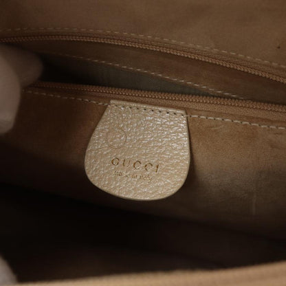 Gucci Bamboo Leather HandBag Ivory
