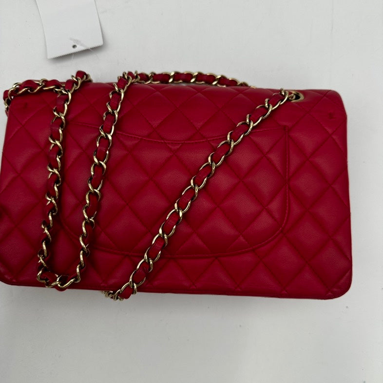 Chanel Lambskin Classic Double Flap Bag Pink Series