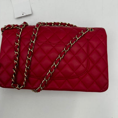 Chanel Lambskin Classic Double Flap Bag Pink Series