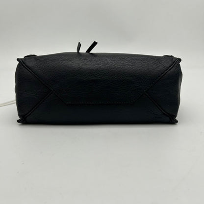 Balenciaga Black Leather Two Way Shoulder Bag Medium