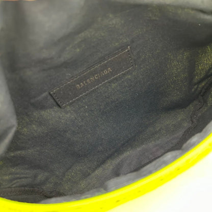 Balenciaga Nylon Yellow Crossbody Bag