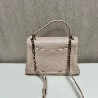 Chanel Beige Handle Crossbody Bag