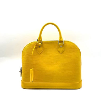 Louis Vuitton Epi Leather Alma Bag Yellow Medium