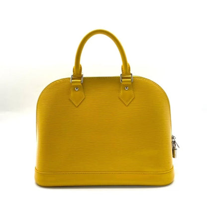 Louis Vuitton Epi Leather Alma Bag Yellow Medium