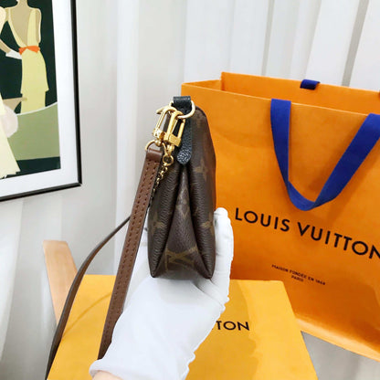 Louis Vuitton Pallas Mini Clutch Monogram Brown