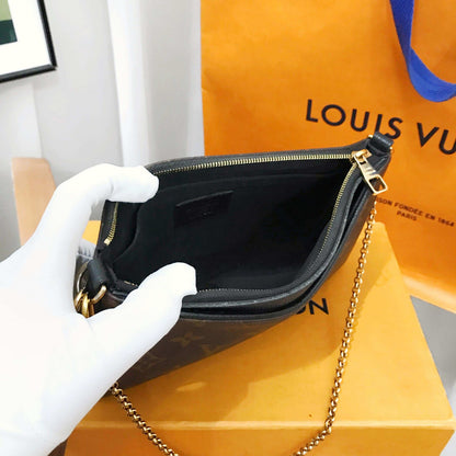 Louis Vuitton Pallas Mini Clutch Monogram Brown