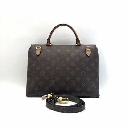 Louis Vuitton Monogram Brown Two-Way Bag Medium