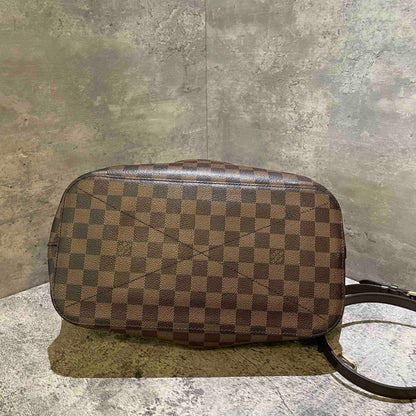 Louis Vuitton Damier Tivoli PM Brown Canvas Handbag