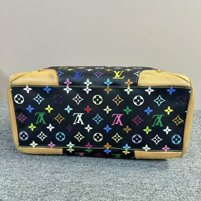 Louis Vuitton Black Multicolor Monogram Beverly MM Shoulder Bag