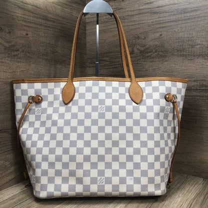 Louis Vuitton Neverfull MM Damier Azur Tote Bag