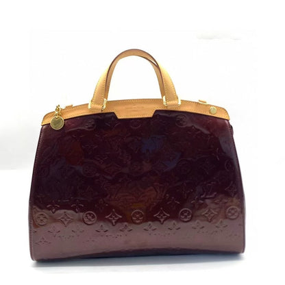 Louis Vuitton Brea Amarante Vernis Leather Two Way Bag