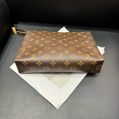 Louis Vuitton Monogram Brown Clutch Bag