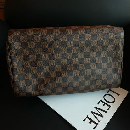 Louis Vuitton Speedy 30 Damier Brown Handbag