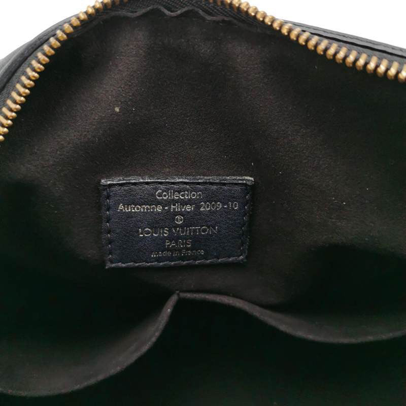 Louis Vuitton Speedy Bag Black Gold Handbag