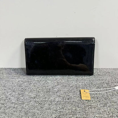 Louis Vuitton Black Patent Clutch