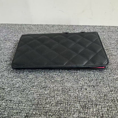 Chanel Classic Quilted Black Wallet