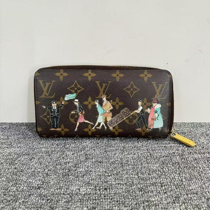 Louis Vuitton Monogram Illustration Brown Clutch