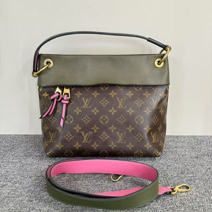 Louis Vuitton Monogram Canvas Olive Pink Two-Way Bag