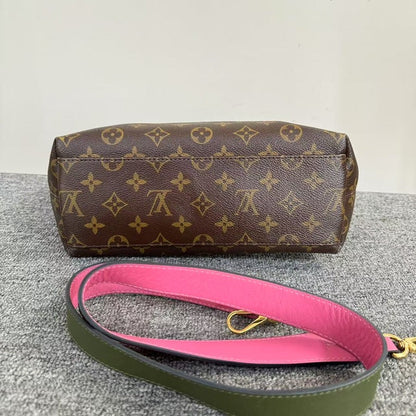 Louis Vuitton Monogram Canvas Olive Pink Two-Way Bag