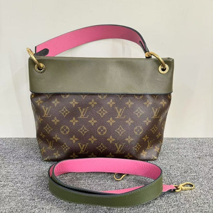 Louis Vuitton Monogram Canvas Olive Pink Two-Way Bag