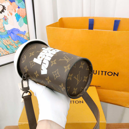 Louis Vuitton Coffee Cup Os Brown Bag Accessory