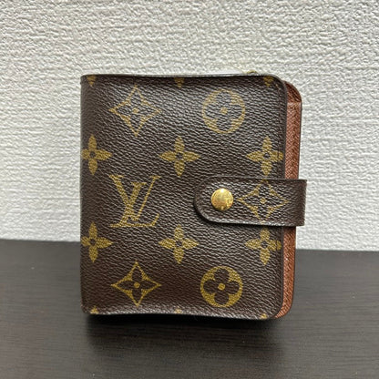 Louis Vuitton Monogram Canvas Brown Wallet V