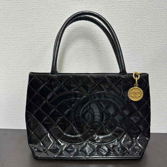 Chanel V  Black Tote Bag