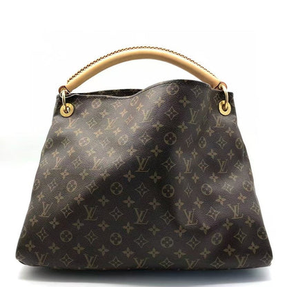 LV Louis Vuitton Monogram Artsy Tote Bag Brown zz6619